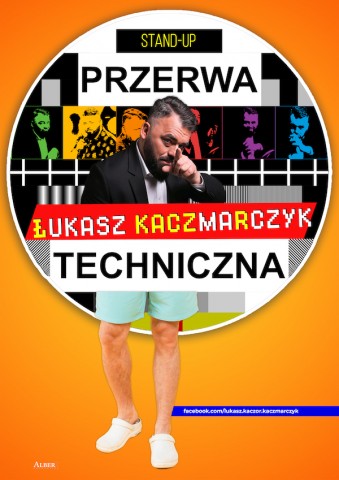 plakat - mężczyzna wskazujący palcem na odbiorcę. Plasza przerwa techniczna 